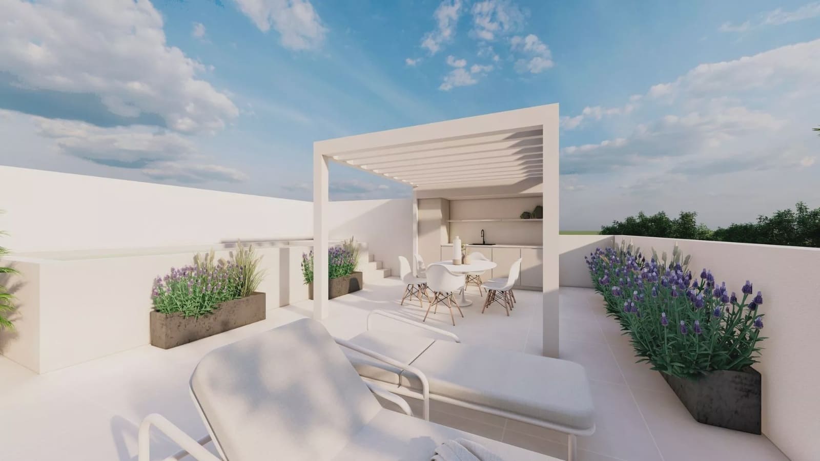 Bungalow de 2 habitaciones en Pilar de la Horadada en venta con piscina garaje - 359.000 € (Ref: 9437078)