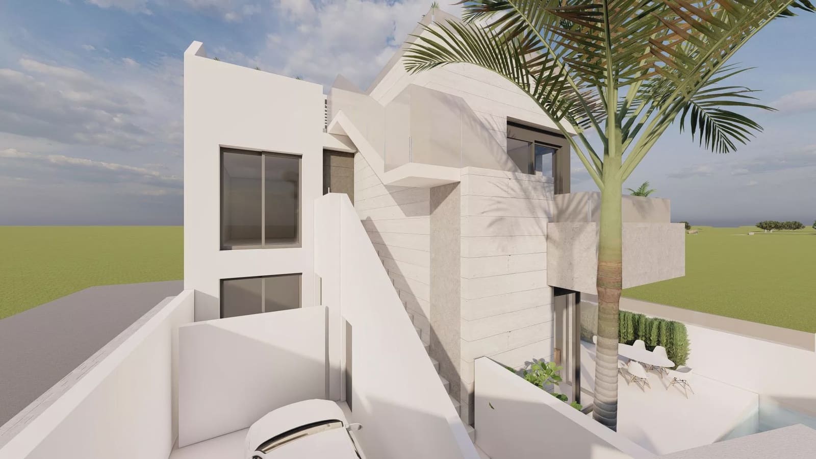 Bungalow de 2 habitaciones en Pilar de la Horadada en venta con piscina garaje - 359.000 € (Ref: 9437078)