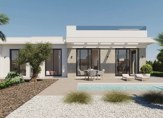 3 Zimmer Villa zu verkaufen in Hacienda del Alamo, Fuente Alamo de Murcia mit Pool Garage - 519.900 € (Ref: 9441842)