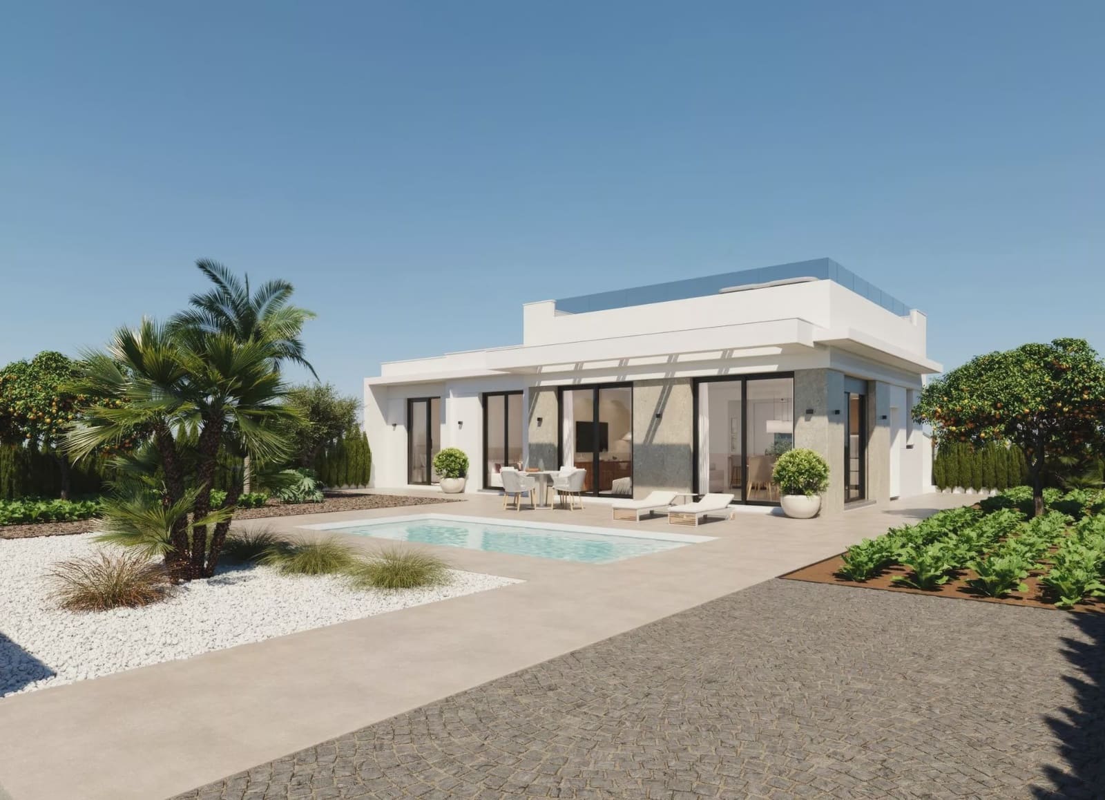 3 chambre Villa/Maison à vendre à Hacienda del Alamo avec piscine garage - 519 900 € (Ref: 9441842)