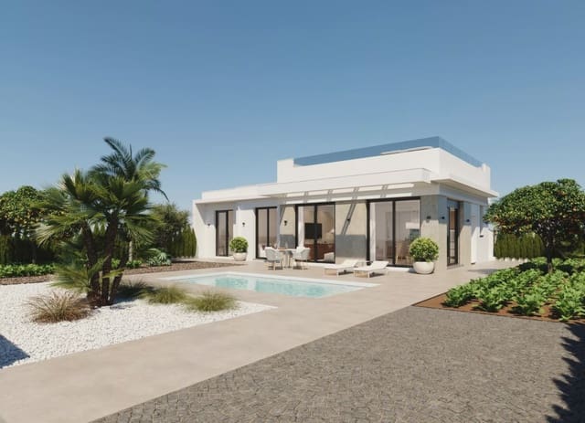 3 Zimmer Villa zu verkaufen in Hacienda del Alamo, Fuente Alamo de Murcia mit Pool Garage - 519.900 € (Ref: 9441842)