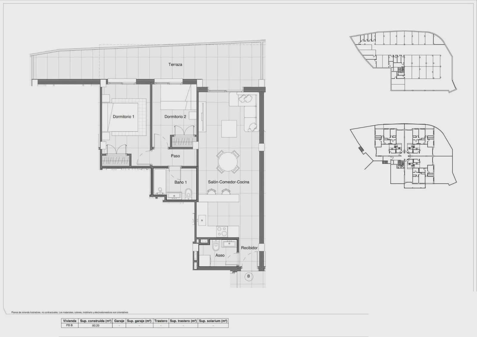 2 soveværelse Lejlighed til salg i Bigastro med swimmingpool garage - € 204.900 (Ref: 9460621)
