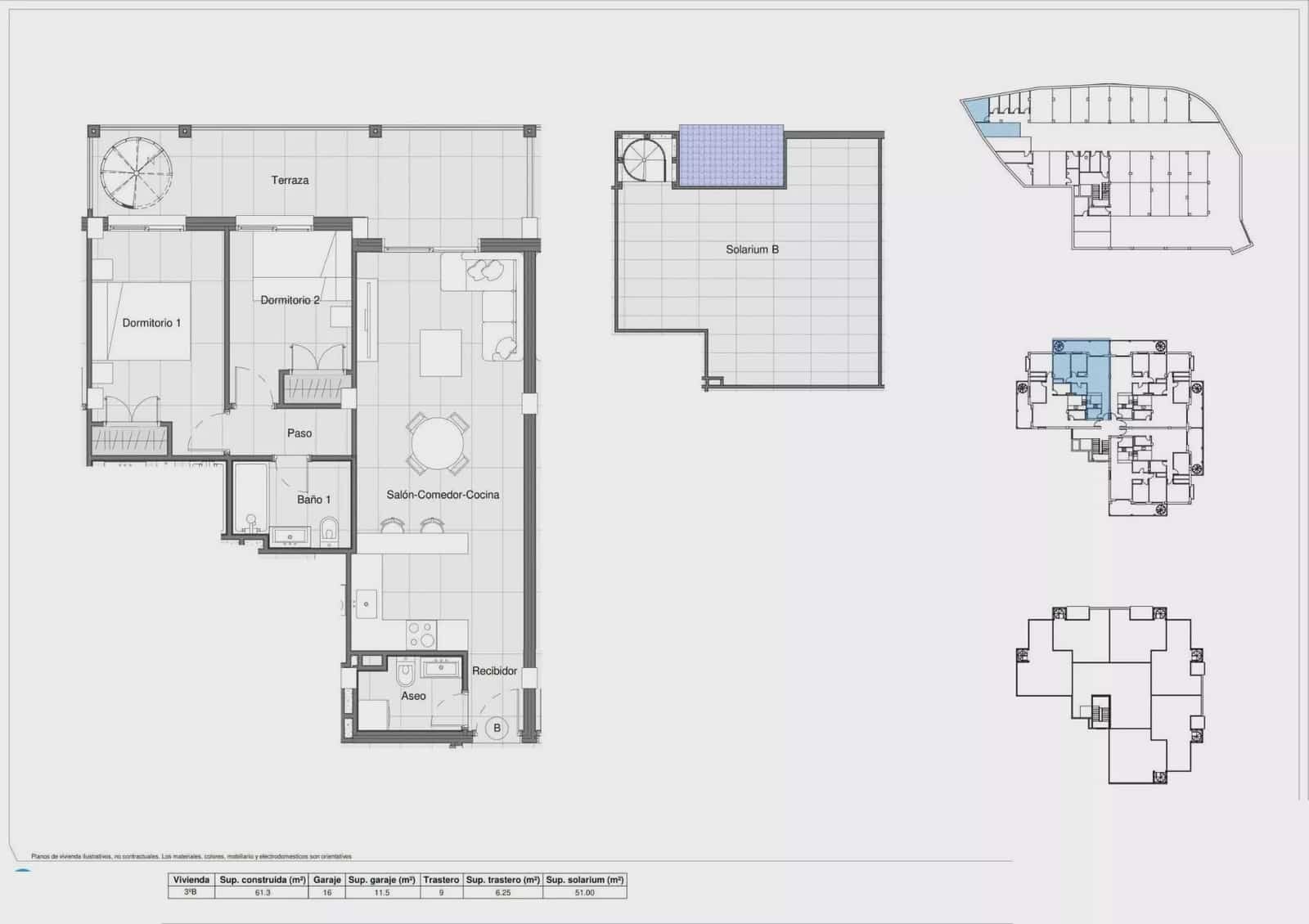 2 sovrum Lägenhet till salu i Bigastro med pool garage - 209 900 € (Ref: 9460623)