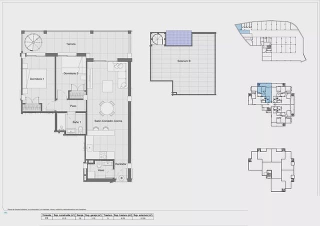 2 chambre Appartement à vendre à Bigastro avec piscine garage - 209 900 € (Ref: 9460623)