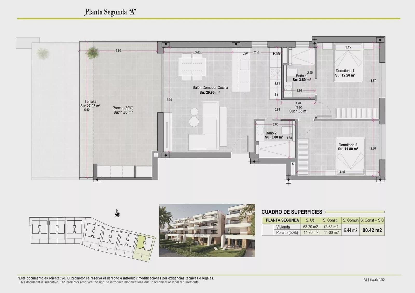 2 quarto Apartamento para venda em Condado de Alhama com piscina garagem - 208 425 € (Ref: 9461959)