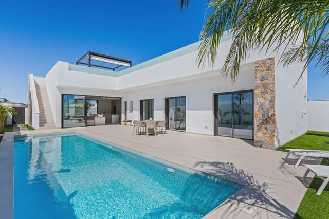 3 slaapkamer Villa te koop in Las Lomas de Rame - Bahía Bella, Los Alcázares met zwembad garage - € 689.900 (Ref: 9496477)
