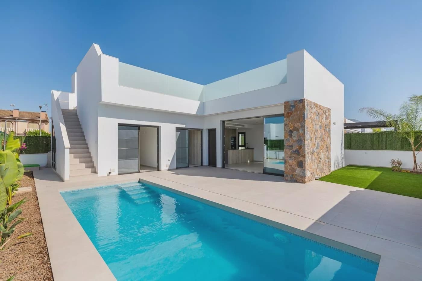 3 sypialnia Willa na sprzedaż w San Javier z basenem garażem - 621 500 € (Ref: 9496479)