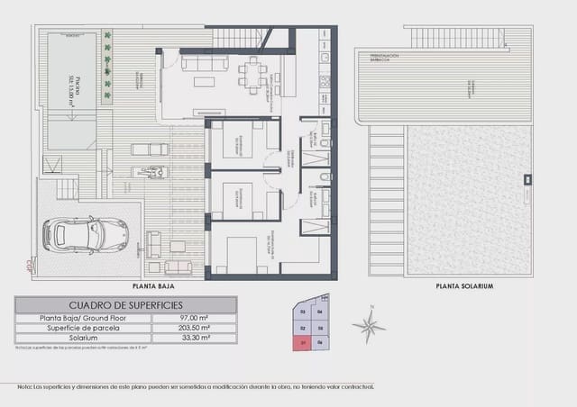 3 quarto Moradia em Banda para venda em Dolores com piscina garagem - 459 900 € (Ref: 9497797)