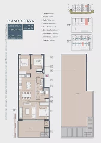3 Zimmer Apartment zu verkaufen in Benijófar mit Pool Garage - 399.900 € (Ref: 9502118)