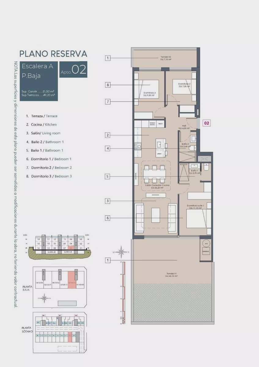 3 bedroom Apartment for sale in Benijofar with pool garage - € 399,900 (Ref: 9502124)