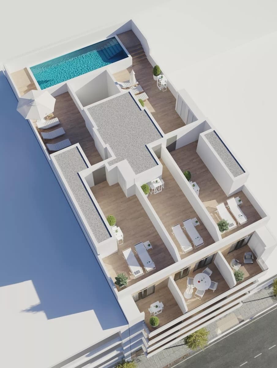 1 soverom Leilighet til salgs i Torrevieja med svømmebasseng garasje - € 259 000 (Ref: 9503998)