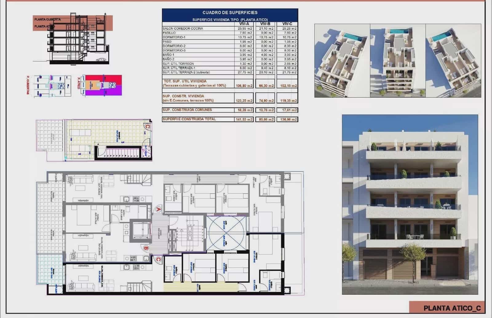 1 soverom Leilighet til salgs i Torrevieja med svømmebasseng garasje - € 259 000 (Ref: 9503998)