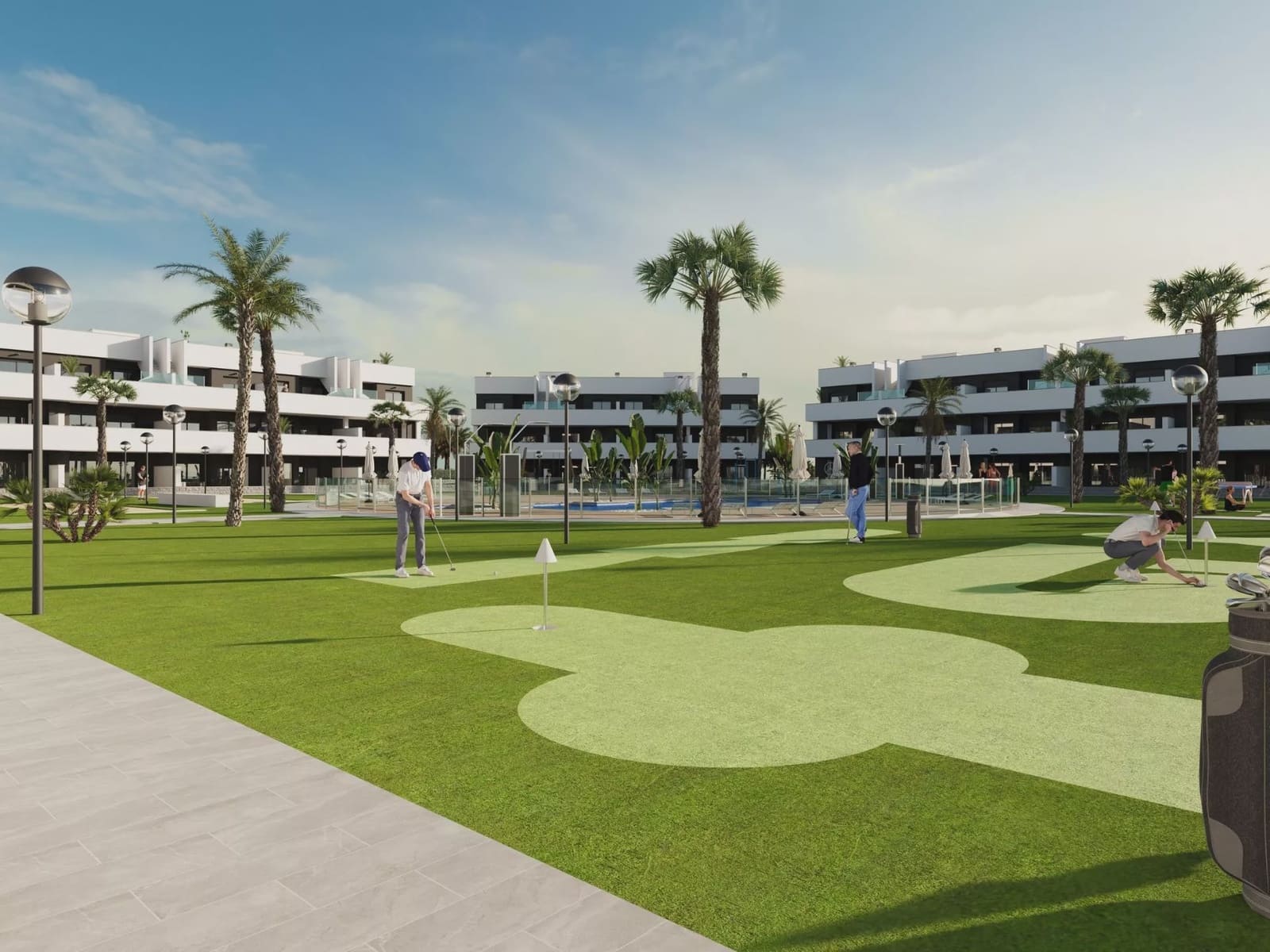 2 soverom Leilighet til salgs i Guardamar del Segura med svømmebasseng garasje - € 222 000 (Ref: 9523355)