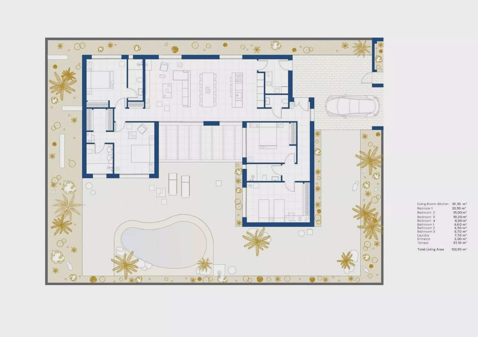 4 Zimmer Villa zu verkaufen in Banos y Mendigo mit Pool Garage - 744.000 € (Ref: 9566572)