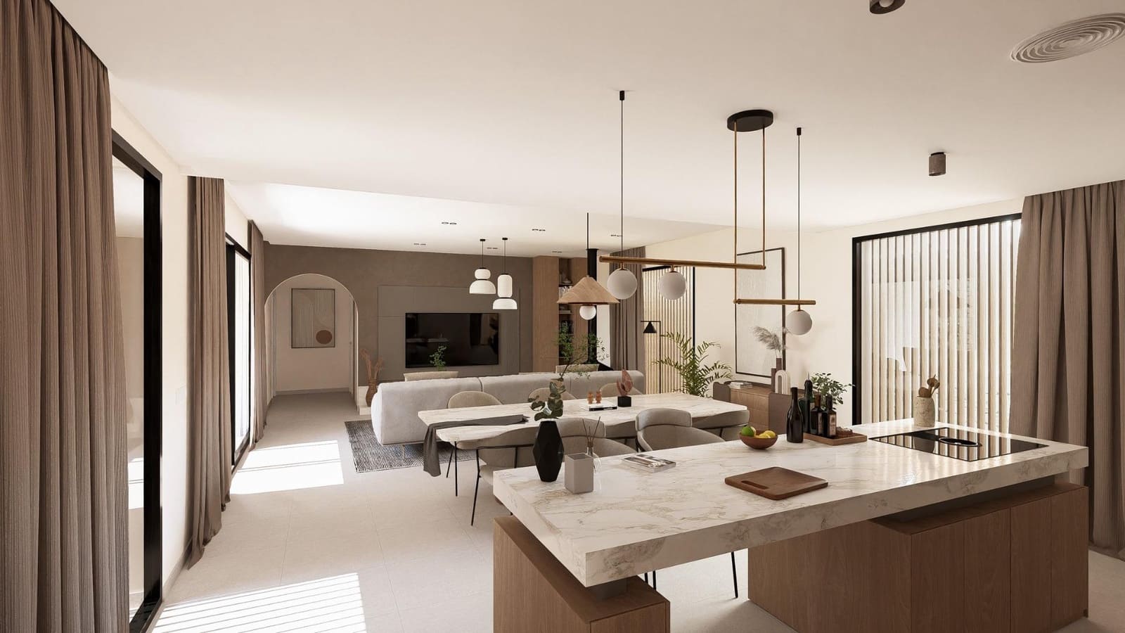 2 sypialnia Willa na sprzedaż w Banos y Mendigo z basenem garażem - 576 000 € (Ref: 9566573)