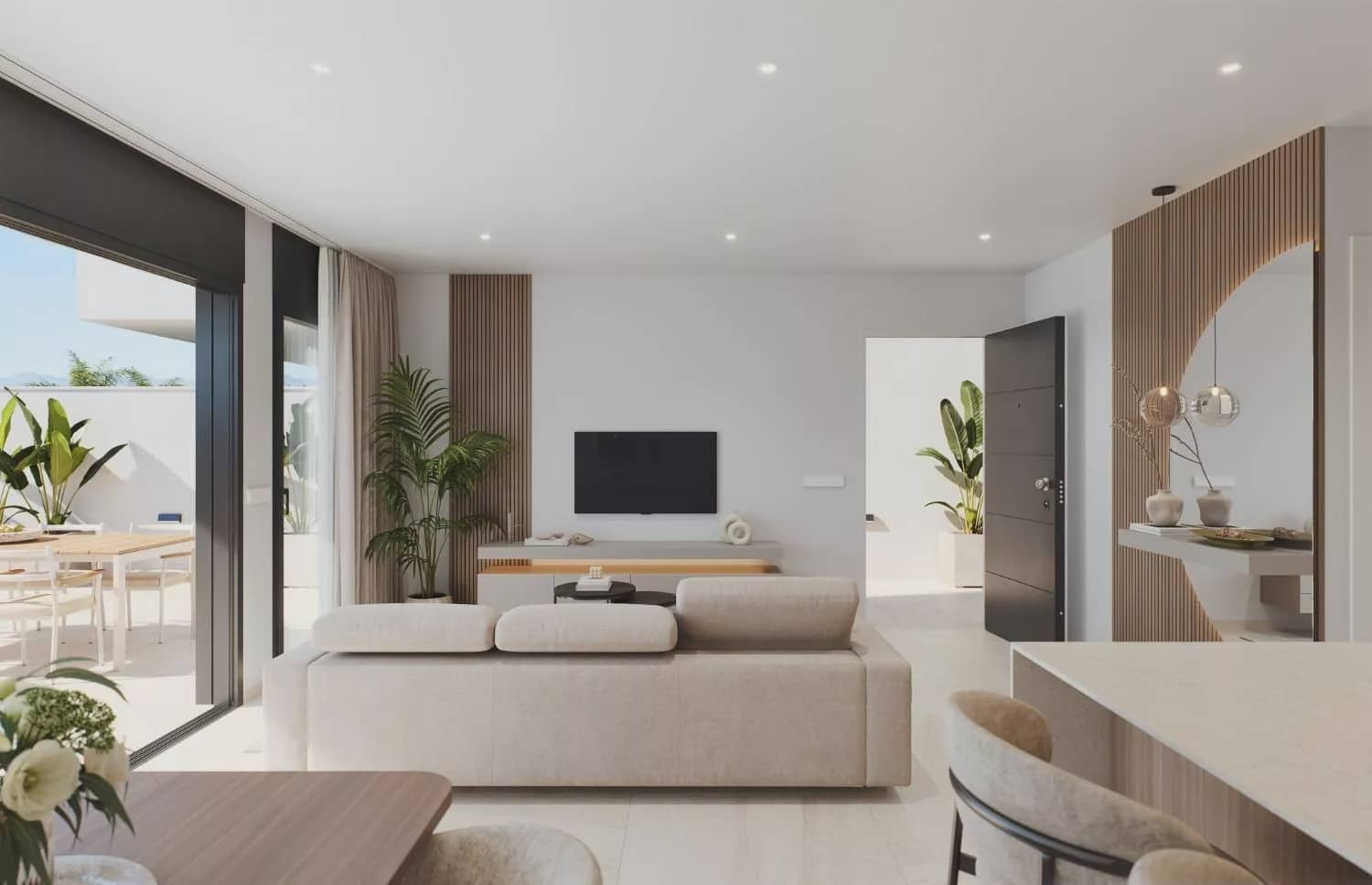 3 soveværelse Semi-Rækkehus til salg i San Pedro del Pinatar med swimmingpool garage - € 445.000 (Ref: 9570083)