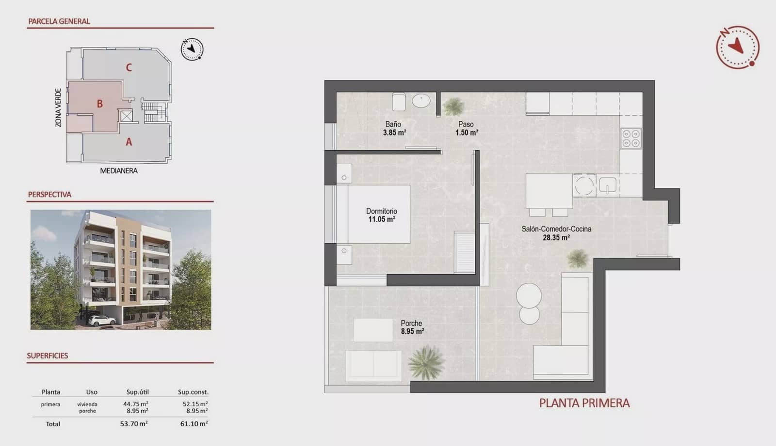1 bedroom Apartment for sale in Lo Pagan with pool garage - € 206,900 (Ref: 9600004)