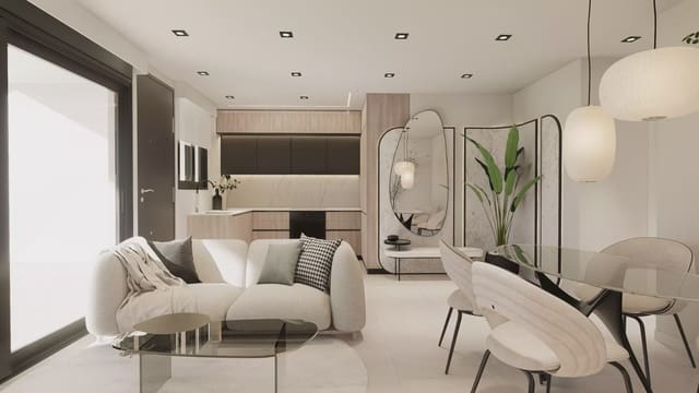 2 soveværelse Bungalow til salg i Pilar de la Horadada ciudad, Pilar de la Horadada med swimmingpool garage - € 320.000 (Ref: 9600006)