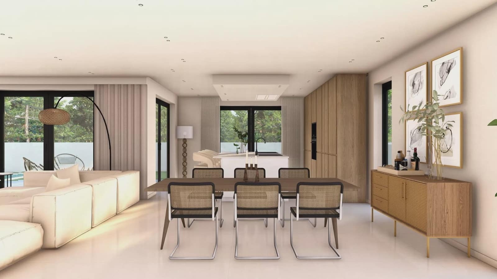 3 bedroom Villa for sale in Finestrat with pool garage - € 849,000 (Ref: 9602346)
