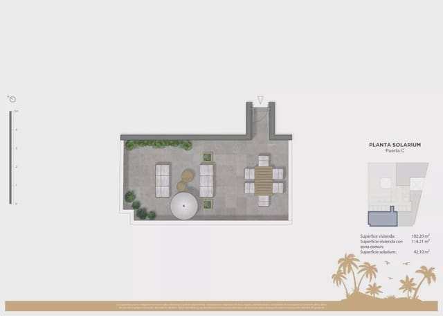 3 soveværelse Lejlighed til salg i Zona Pueblo, Guardamar del Segura med swimmingpool garage - € 549.500 (Ref: 9614200)