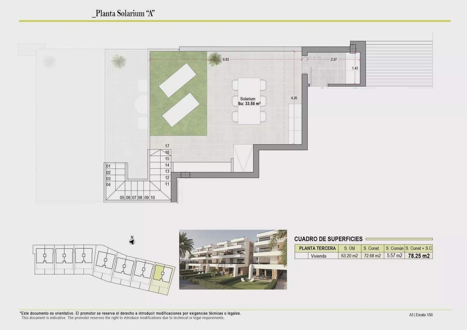 2 soveværelse Lejlighed til salg i Condado de Alhama med swimmingpool garage - € 269.850 (Ref: 9650651)