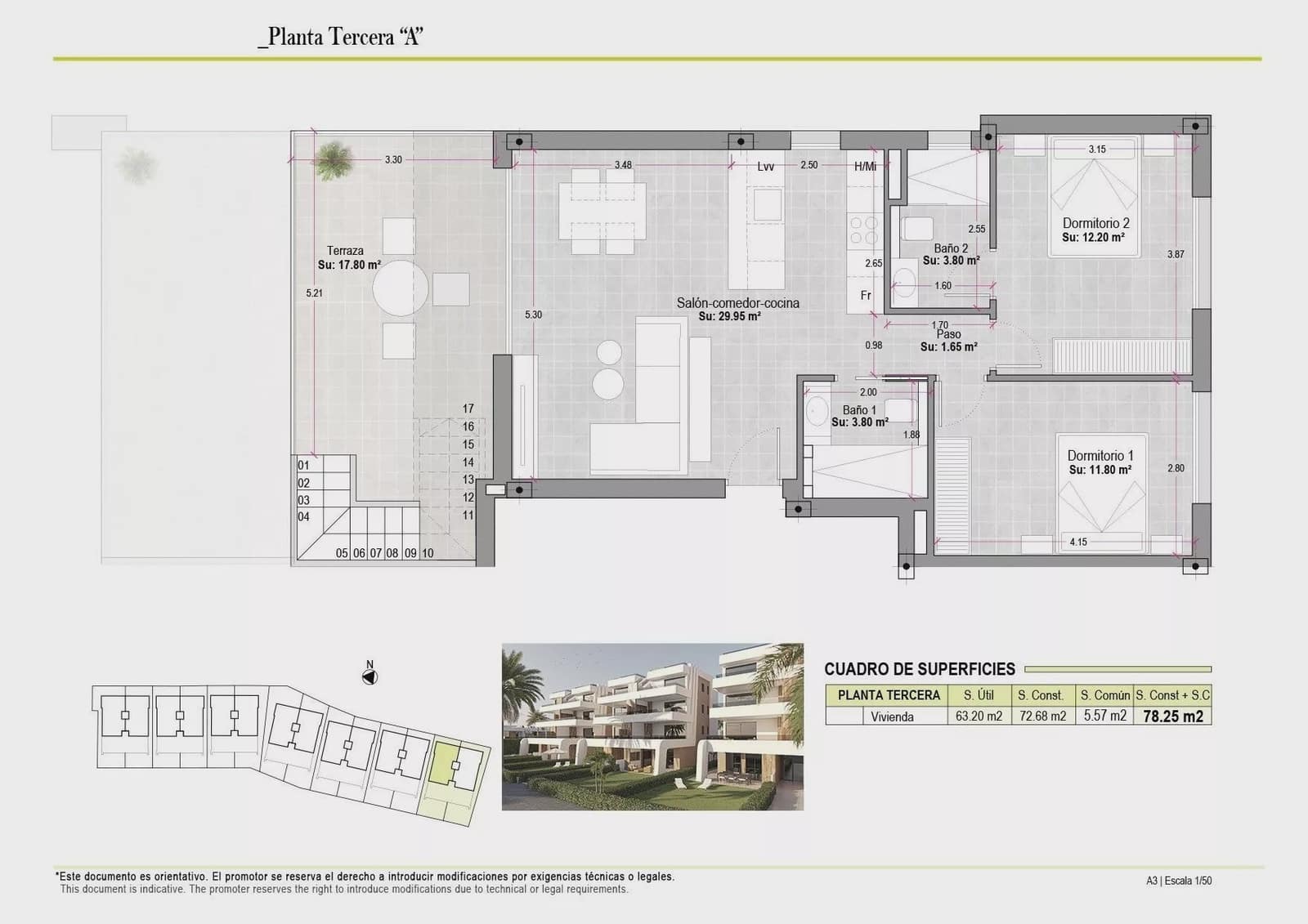 2 soveværelse Lejlighed til salg i Condado de Alhama med swimmingpool garage - € 269.850 (Ref: 9650651)