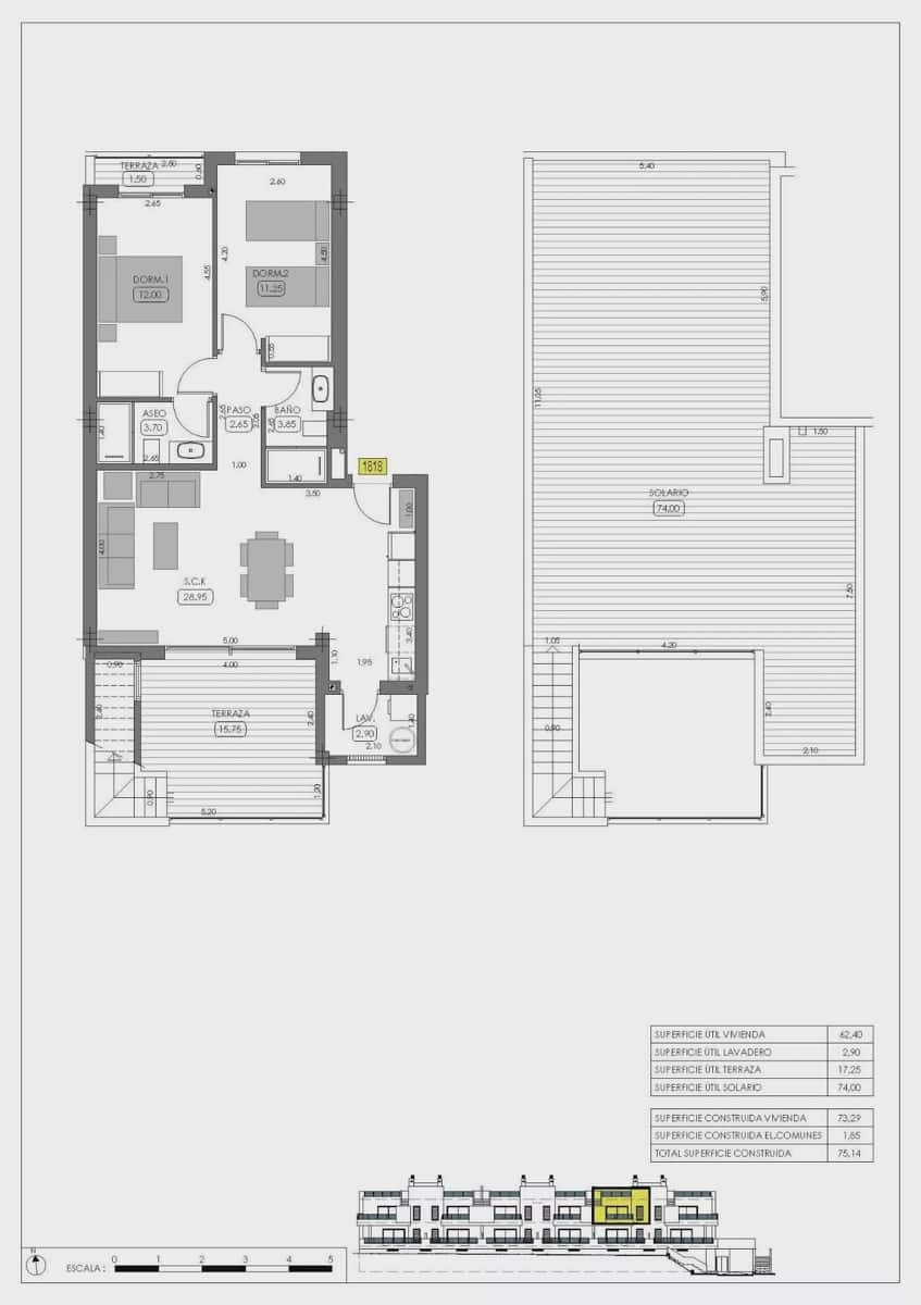 Bungalow de 2 habitaciones en Algorfa en venta con piscina - 329.000 € (Ref: 9663257)