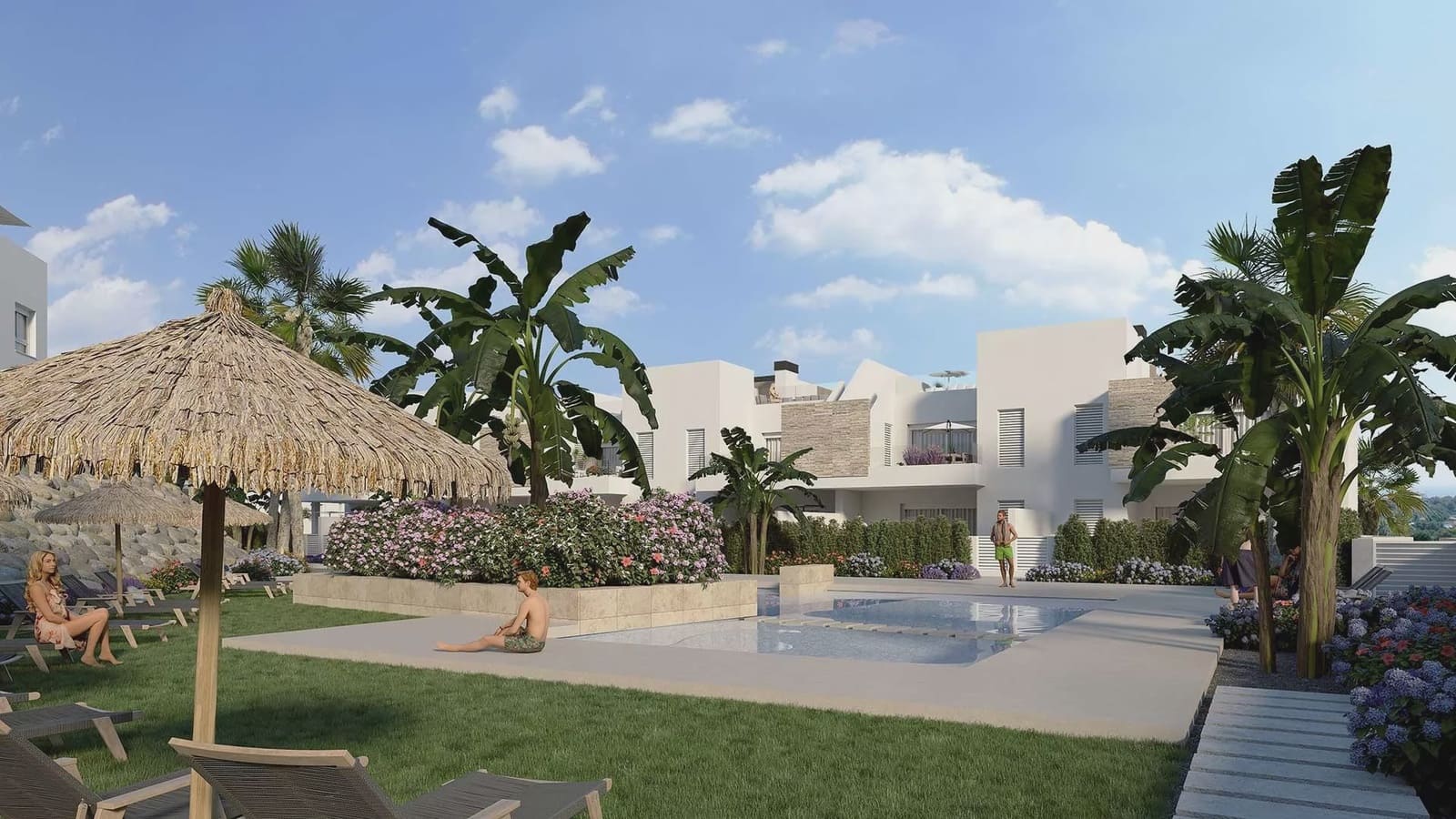 Bungalow de 2 habitaciones en Algorfa en venta con piscina - 329.000 € (Ref: 9663257)