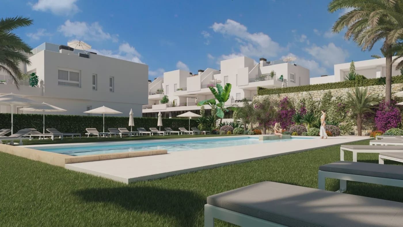 3 soveværelse Semi-Rækkehus til salg i Algorfa med swimmingpool garage - € 519.000 (Ref: 9663260)