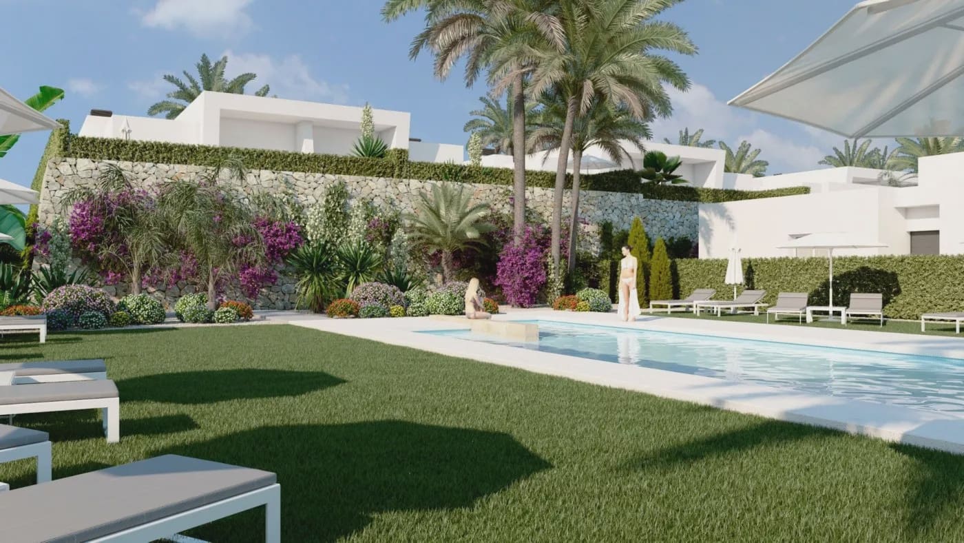 3 soveværelse Semi-Rækkehus til salg i Algorfa med swimmingpool garage - € 519.000 (Ref: 9663260)