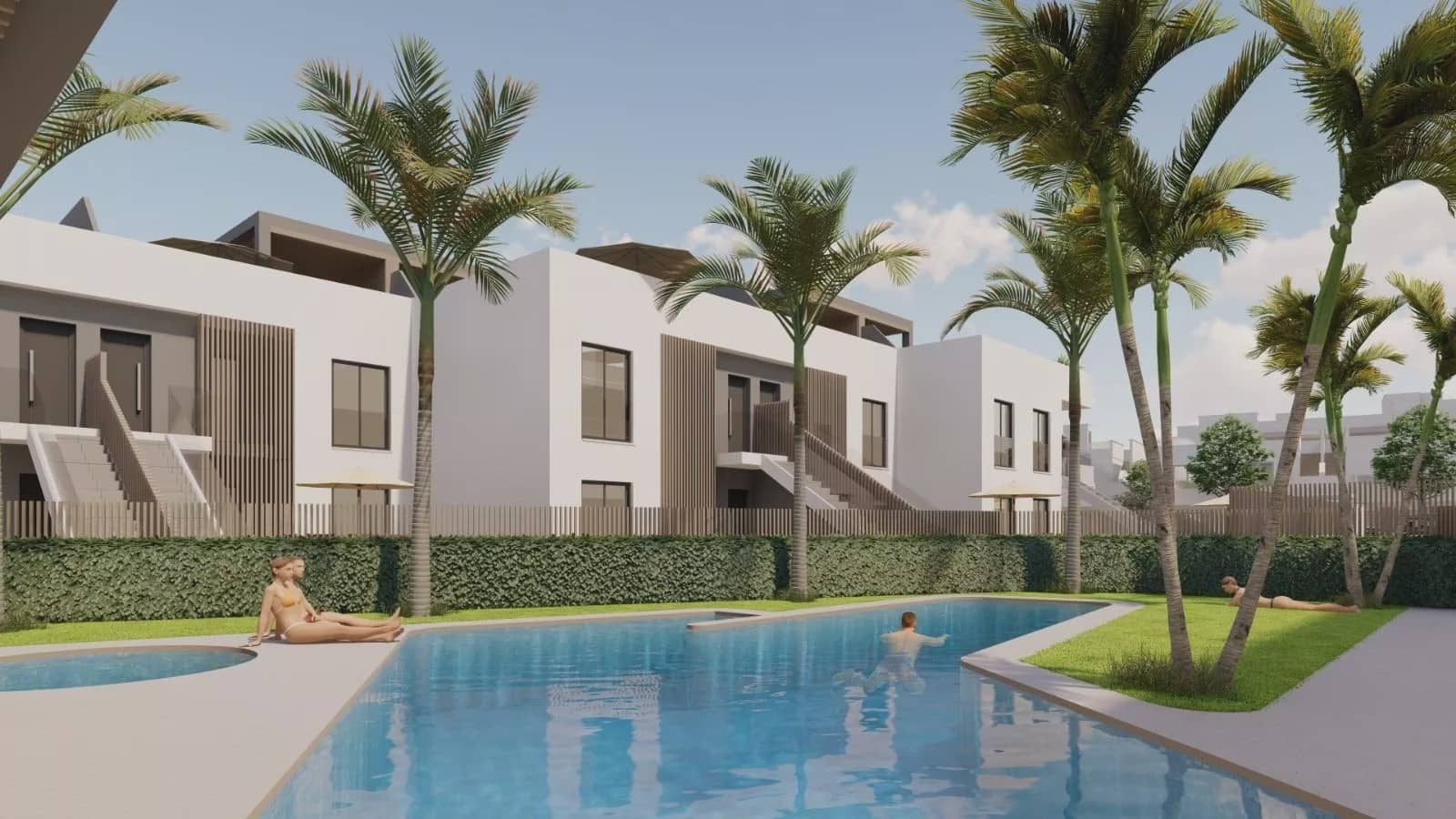 Apartamento de 2 habitaciones en Pilar de la Horadada en venta con piscina garaje - 425.000 € (Ref: 9663267)