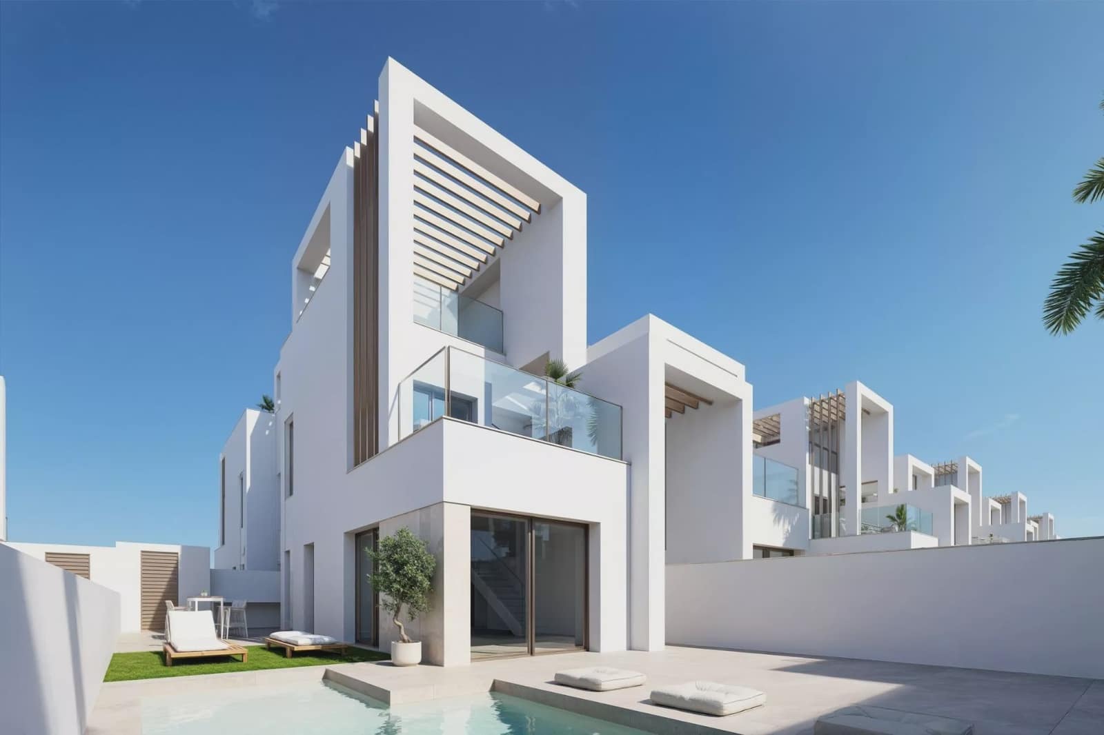 3 soveværelse Villa til salg i Los Alcazares med swimmingpool garage - € 645.000 (Ref: 9665407)