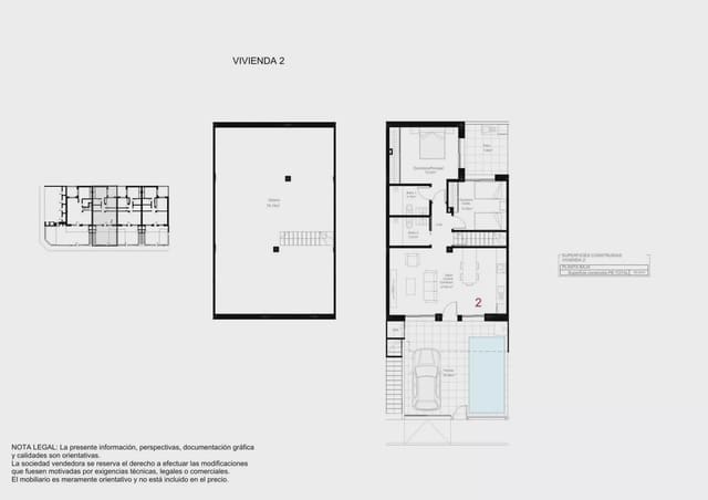 2 Zimmer Bungalow zu verkaufen in Los Peñascos - El Salero - Los Imbernones, San Pedro del Pinatar mit Pool Garage - 319.900 € (Ref: 9679214)
