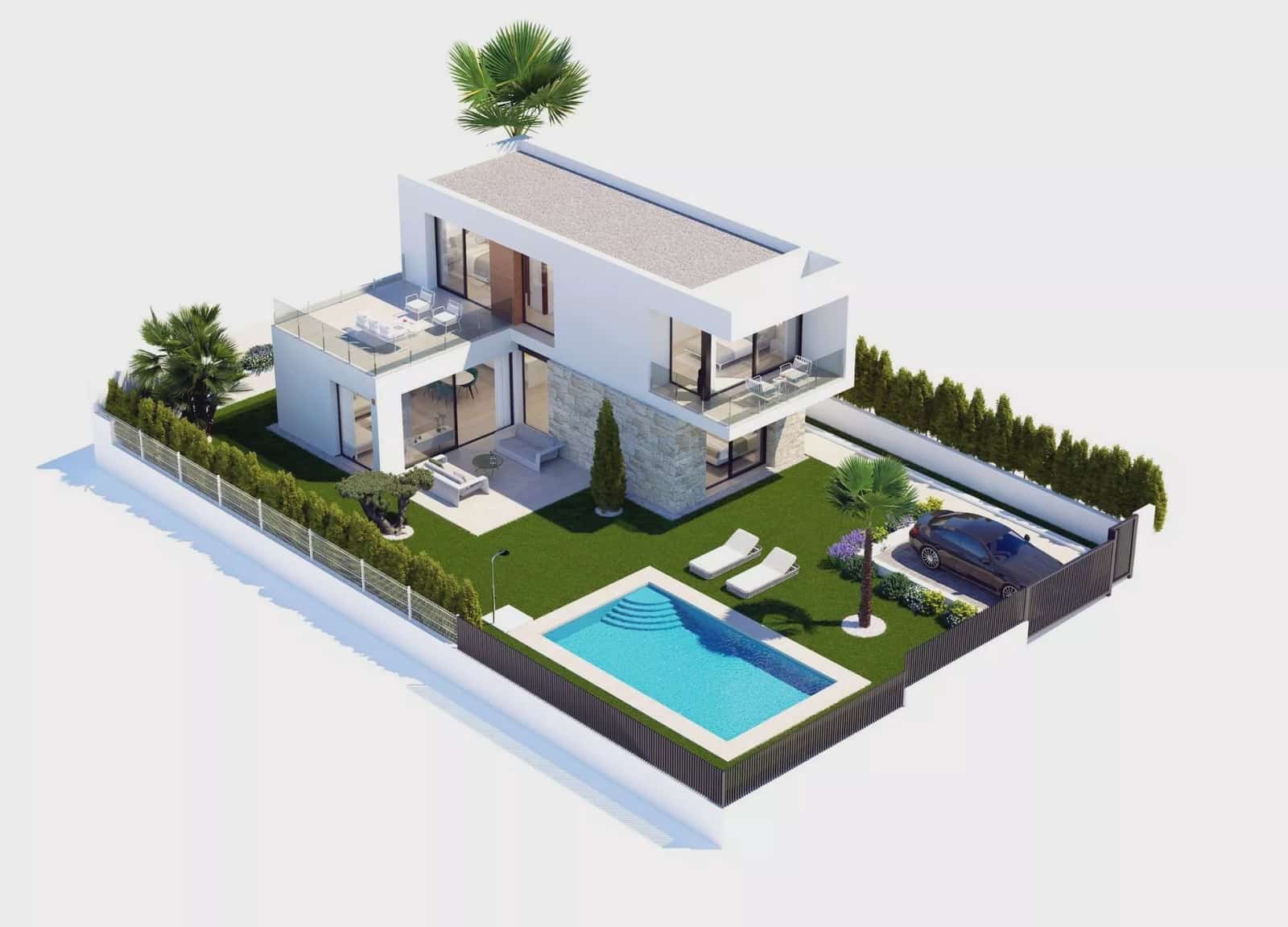 3 bedroom Villa for sale in Finestrat with pool garage - € 895,000 (Ref: 9709089)