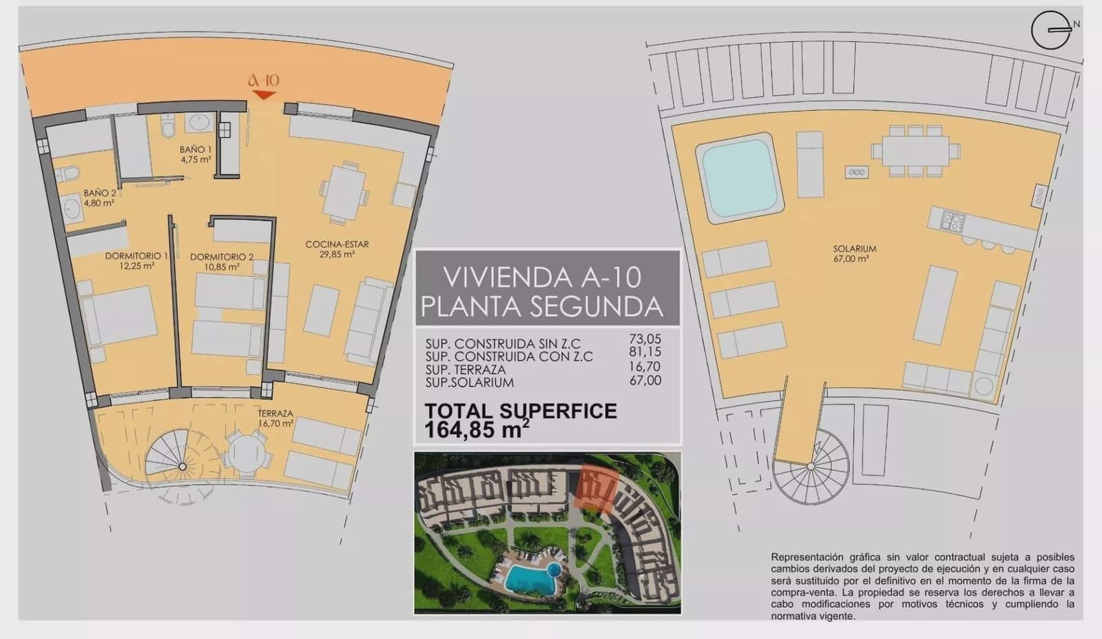 2 Zimmer Apartment zu verkaufen in Los Alcazares mit Pool Garage - 389.900 € (Ref: 9727565)