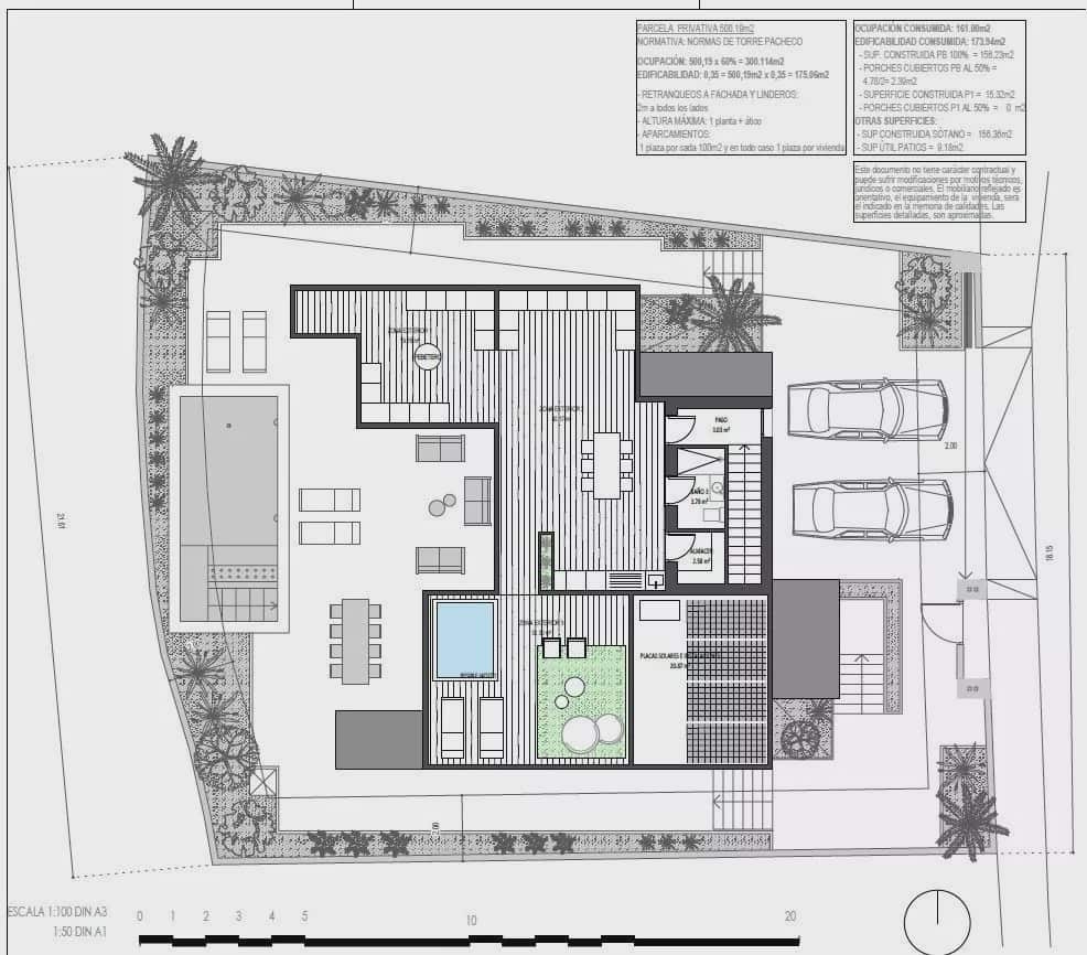 3 sypialnia Willa na sprzedaż w Torre-Pacheco z basenem - 1 613 000 € (Ref: 9743134)
