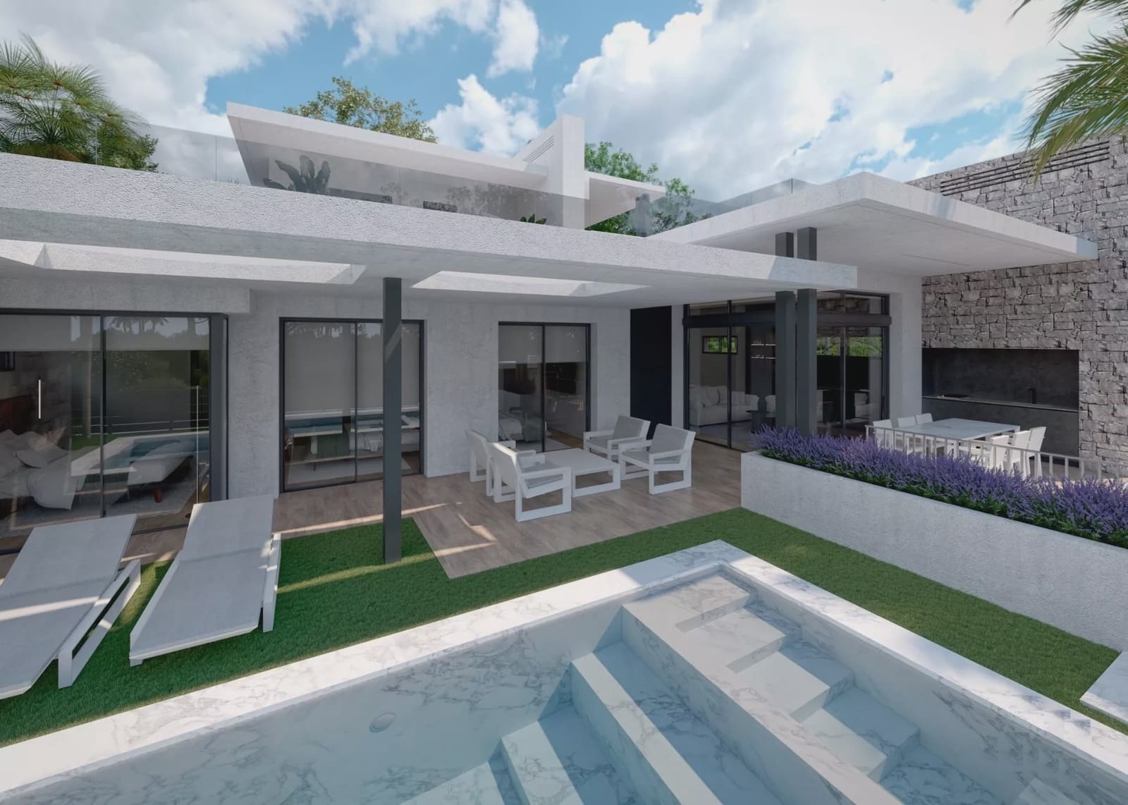 3 sypialnia Willa na sprzedaż w Torre-Pacheco z basenem - 1 613 000 € (Ref: 9743134)
