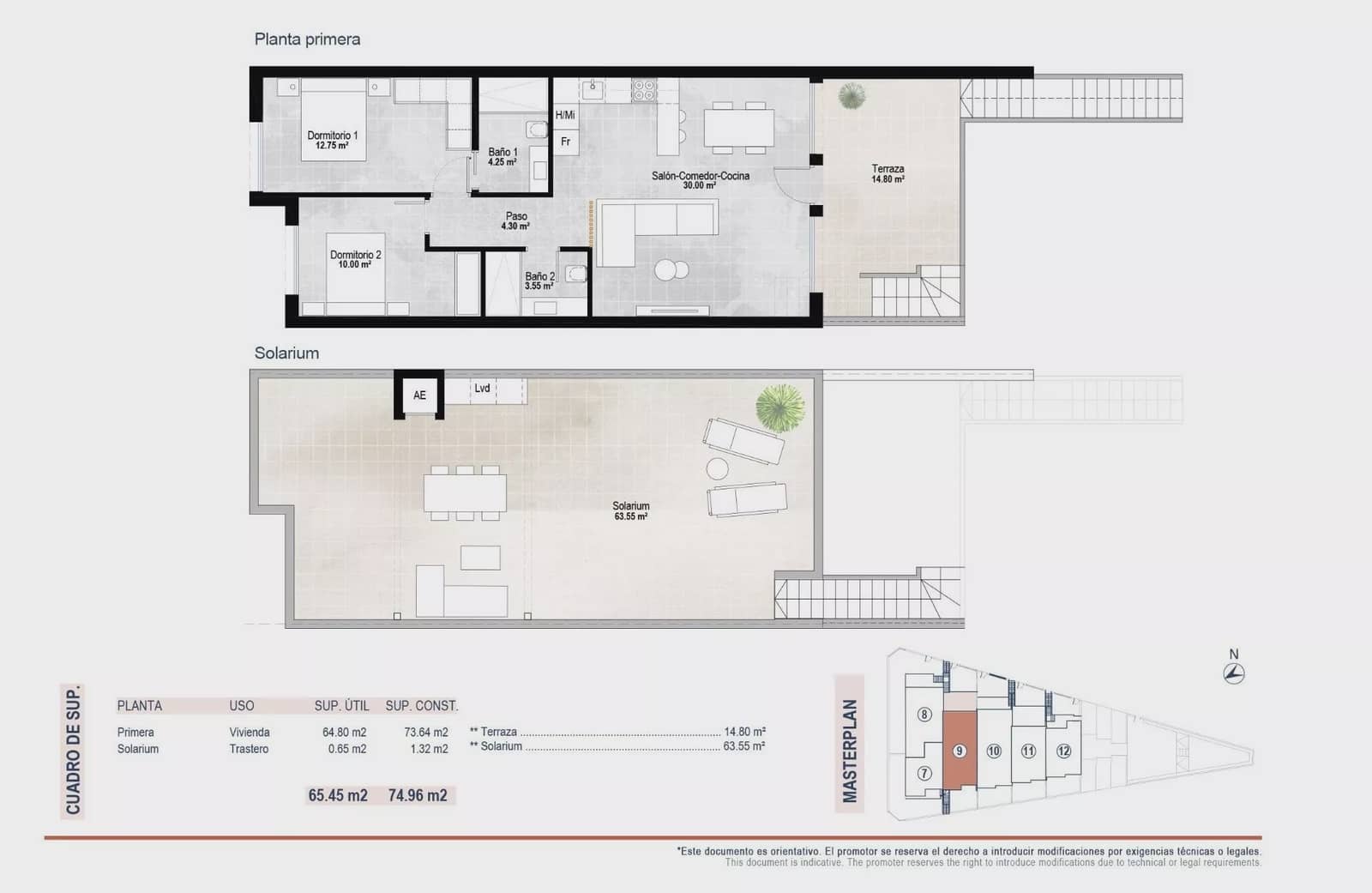 1 chambre Appartement à vendre à Lo Pagan avec piscine garage - 252 900 € (Ref: 9758076)