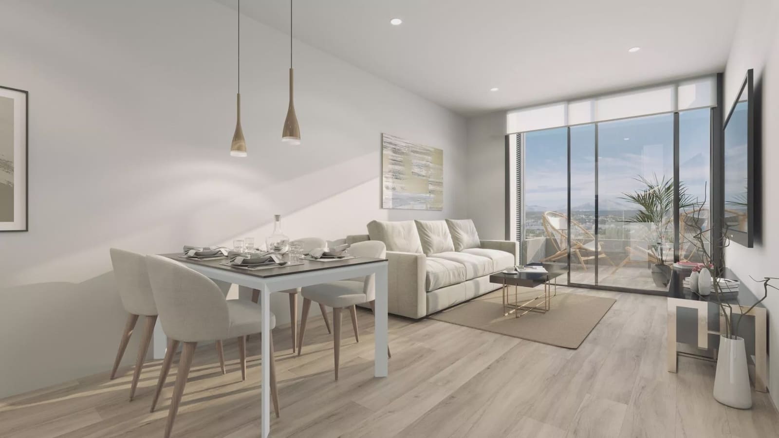 2 soveværelse Strandlejlighed til salg i Torrevieja med swimmingpool - € 265.000 (Ref: 9764832)