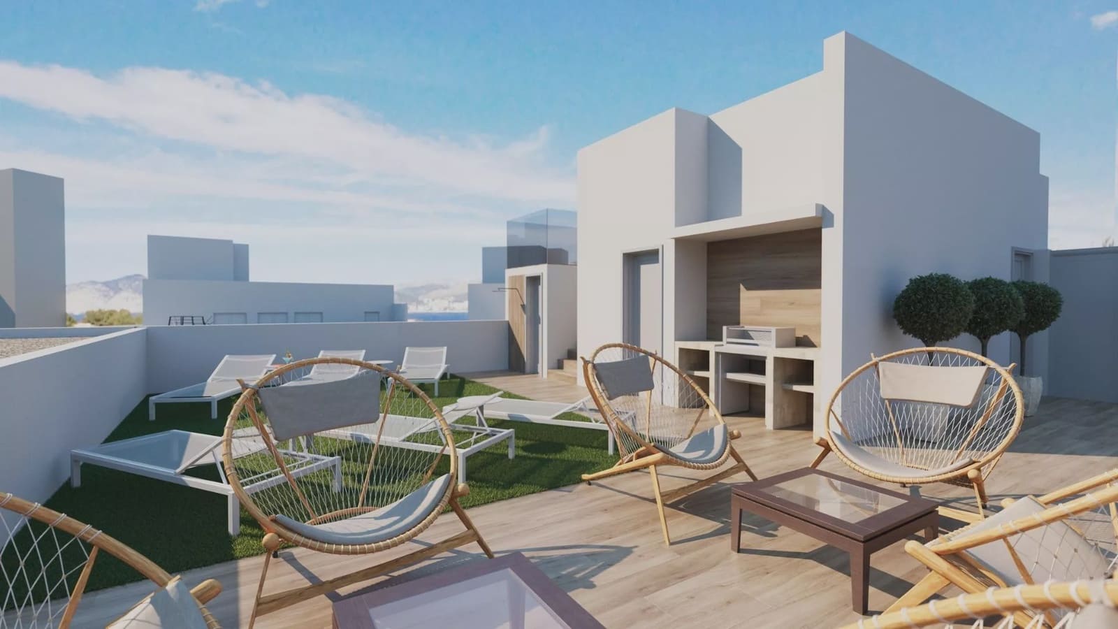 2 soveværelse Strandlejlighed til salg i Torrevieja med swimmingpool - € 265.000 (Ref: 9764832)