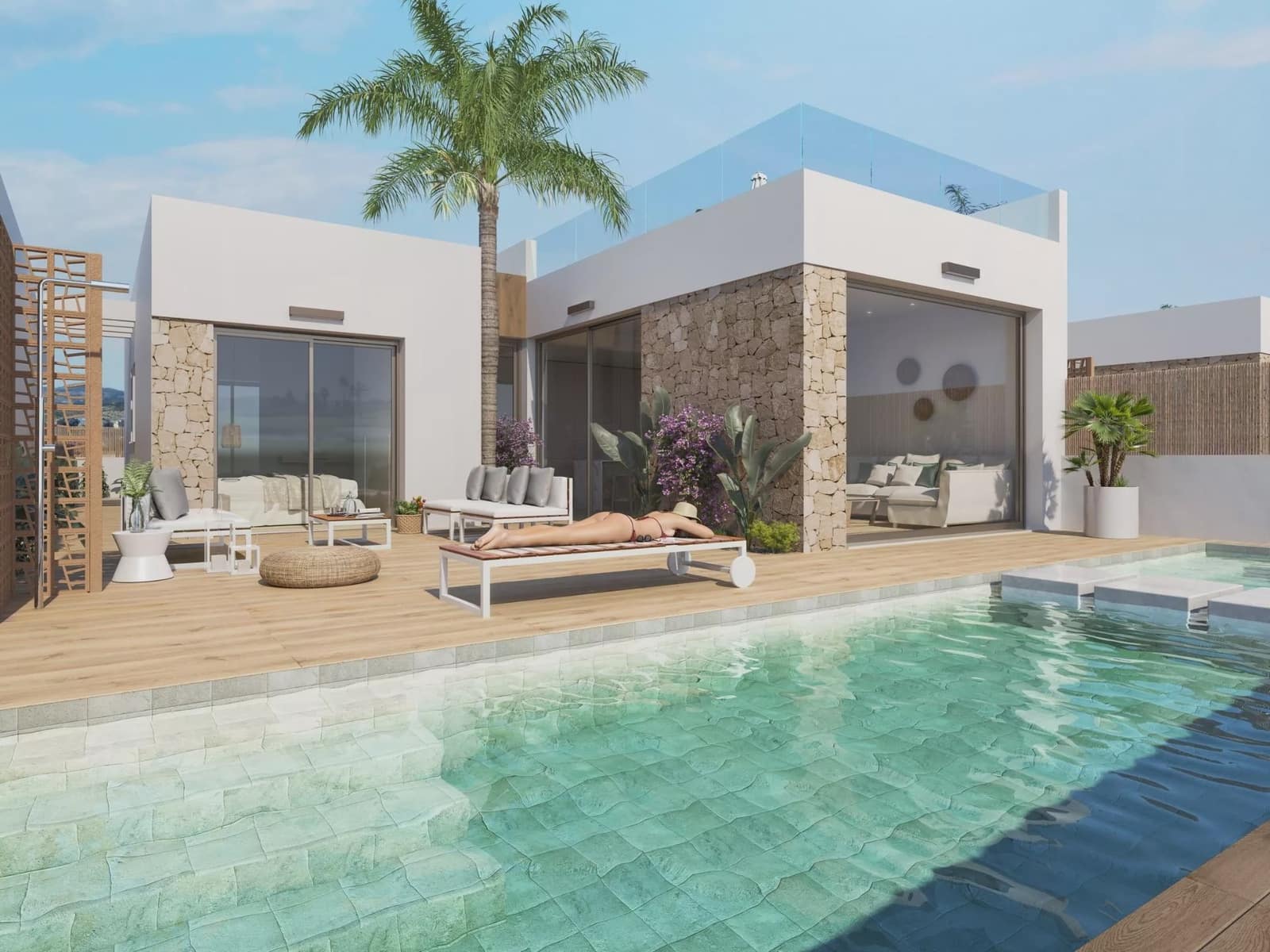 3 chambre Villa/Maison à vendre à Los Alcazares avec piscine garage - 645 000 € (Ref: 9783464)