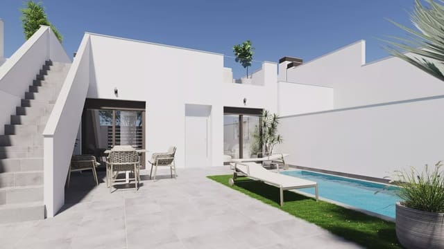 2 soverom Kjedet enebolig til salgs i Roldan, Torre-Pacheco med svømmebasseng garasje - € 299 900 (Ref: 9783465)