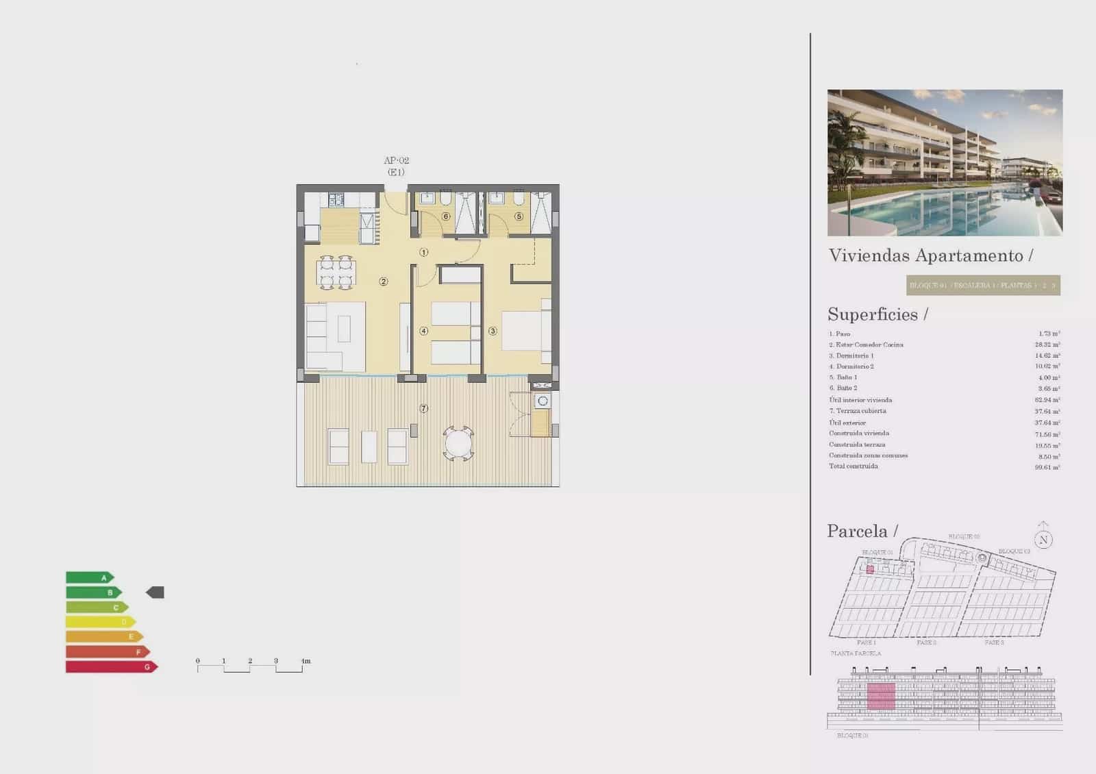 2 bedroom Apartment for sale in Muchamiel / Mutxamel with pool garage - € 293,000 (Ref: 9802953)