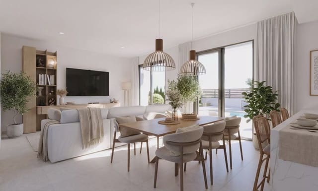 3 soveværelse Villa til salg i Hacienda del Alamo, Fuente Alamo de Murcia med swimmingpool garage - € 369.900 (Ref: 9805570)