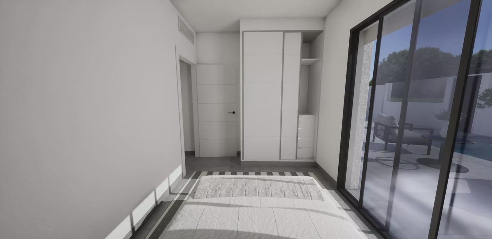 3 soverom Kjedet enebolig til salgs i Torre-Pacheco med svømmebasseng garasje - € 279 900 (Ref: 9813580)