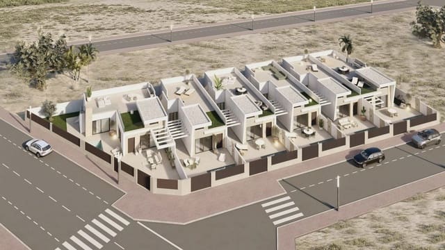 3 soveværelse Villa til salg i Las Lomas de Rame - Bahía Bella, Los Alcázares med swimmingpool garage - € 453.000 (Ref: 9820276)