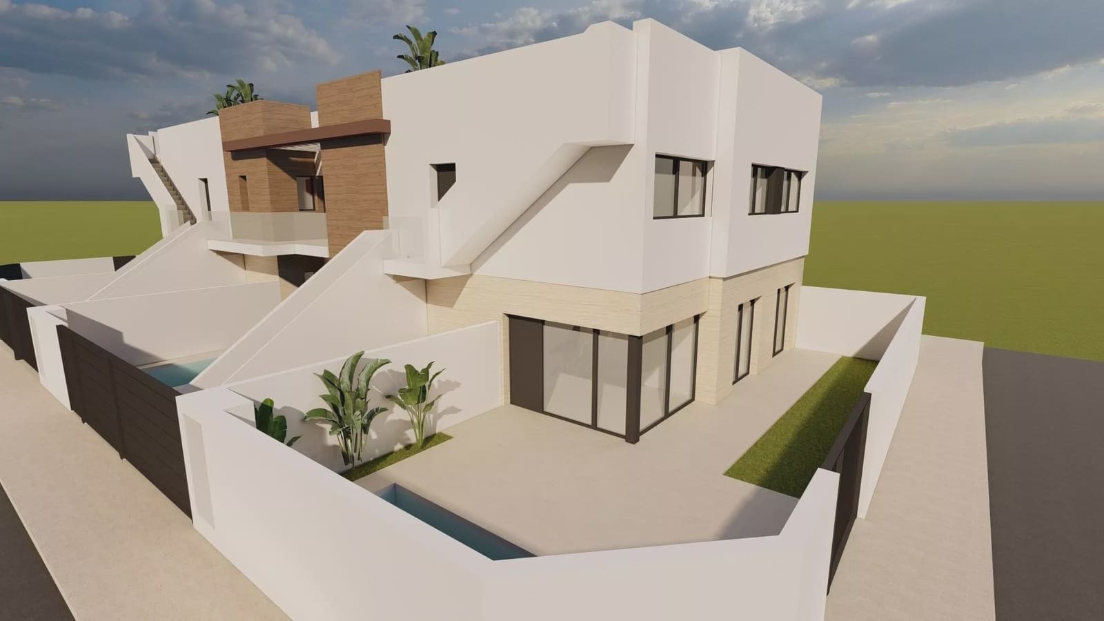 Bungalow de 2 habitaciones en Lo Pagan en venta con garaje - 279.000 € (Ref: 9824869)