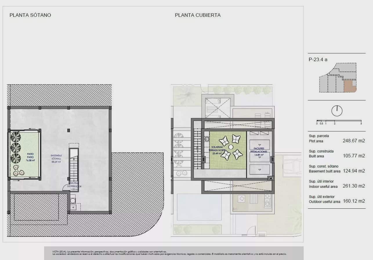 3 sovrum Villa till salu i Torre-Pacheco med pool garage - 755 000 € (Ref: 9831108)