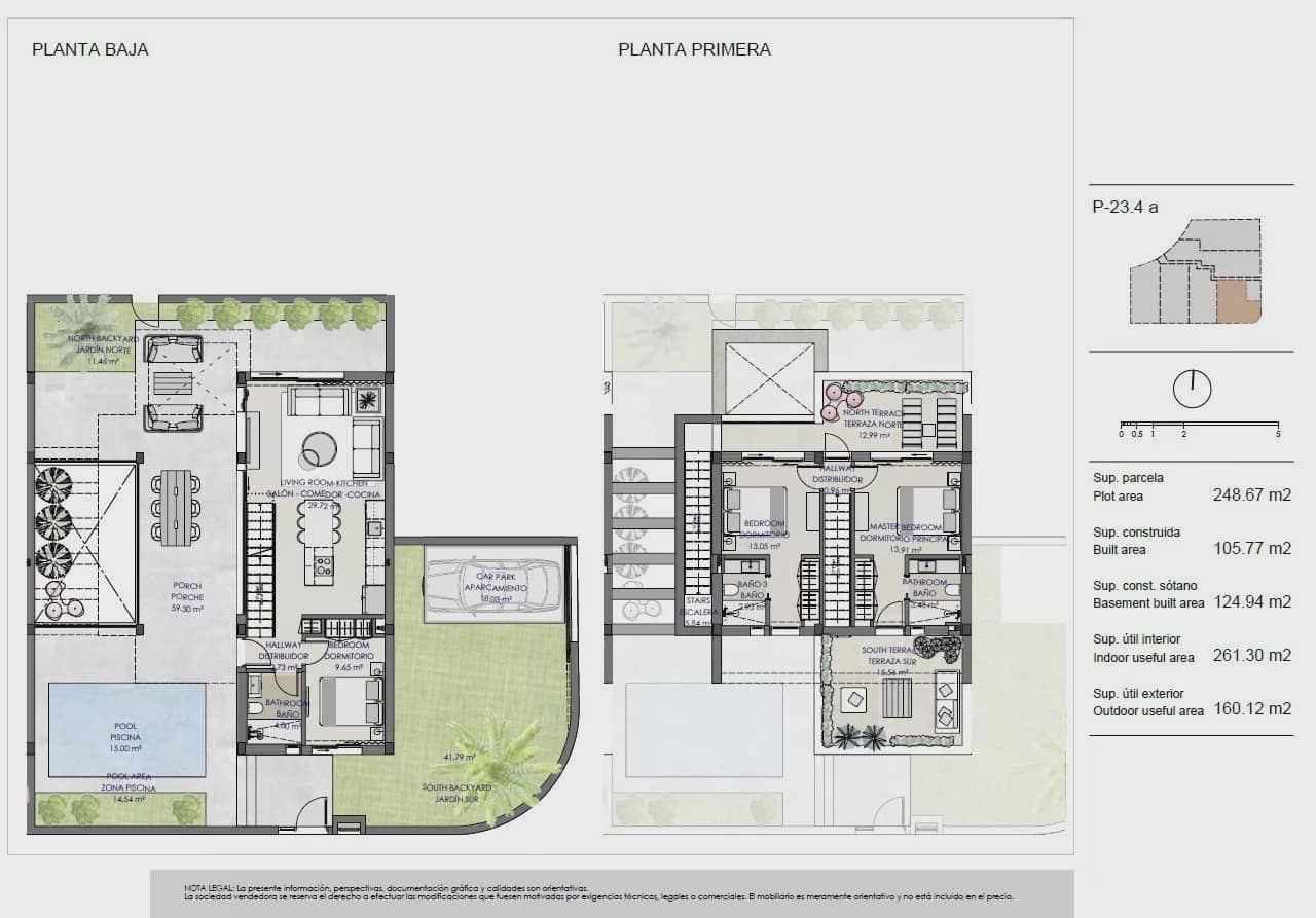 3 sovrum Villa till salu i Torre-Pacheco med pool garage - 755 000 € (Ref: 9831108)
