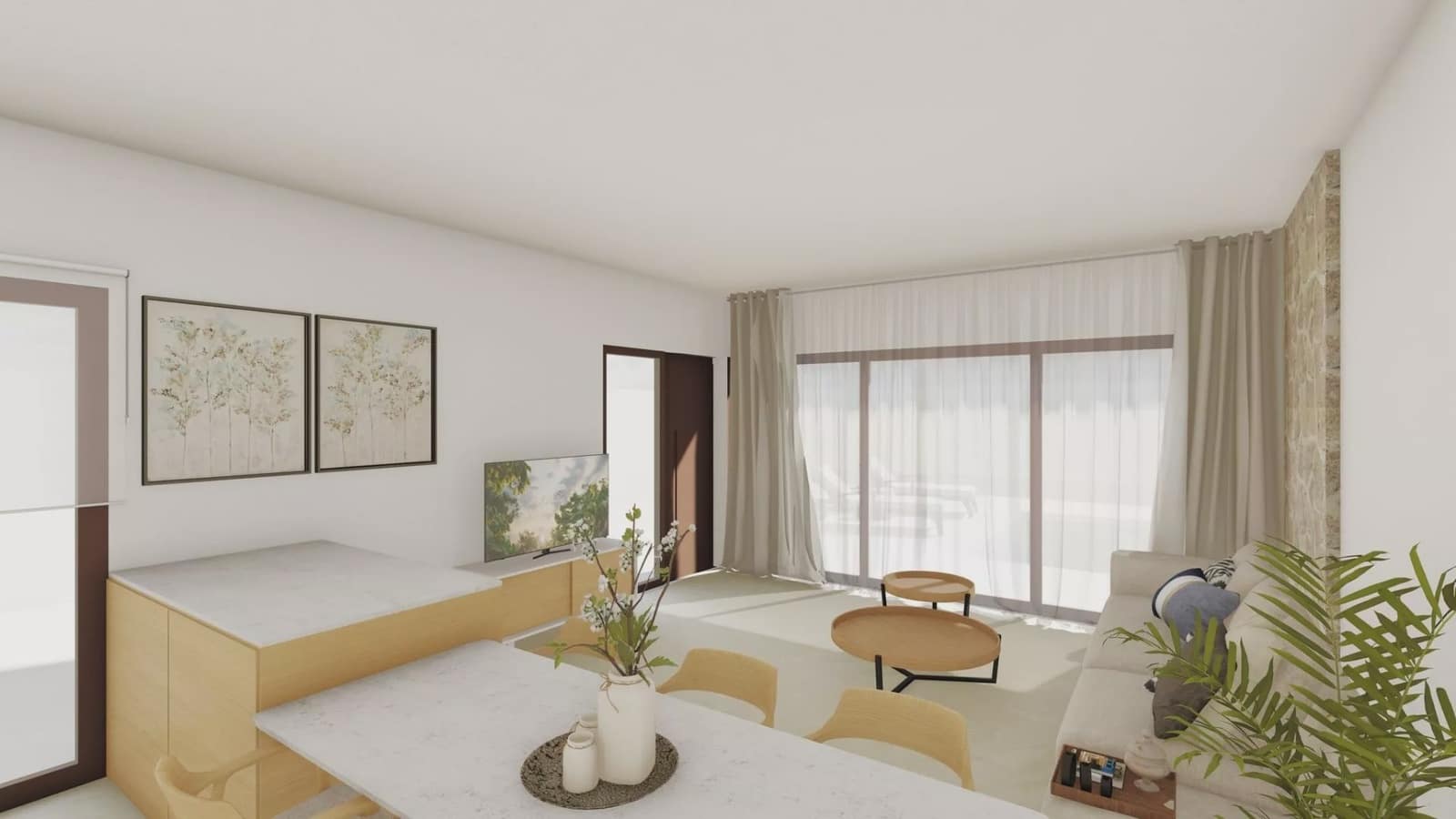 3 Zimmer Doppelhaus zu verkaufen in Santiago de la Ribera mit Pool Garage - 376.500 € (Ref: 9831114)